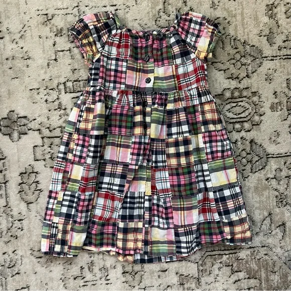 Gap | Toddler Girls’ Madras Dress - Picture 4 of 7